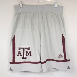 Texas A&M Team Issued Adidas Basketball Shorts